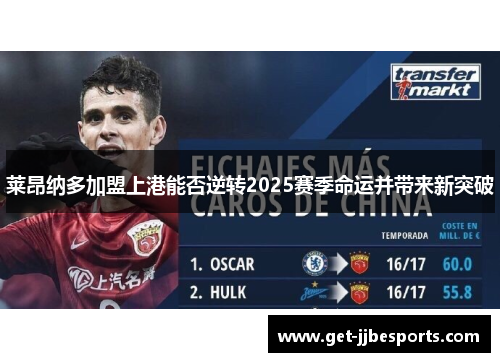 莱昂纳多加盟上港能否逆转2025赛季命运并带来新突破 莱昂纳多加盟上港能否逆转2025赛季命运并带来新突破